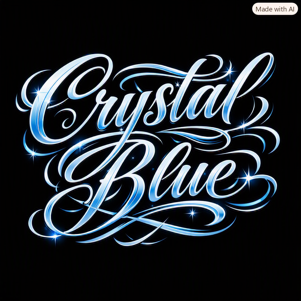 CRYSTAL BLUE 