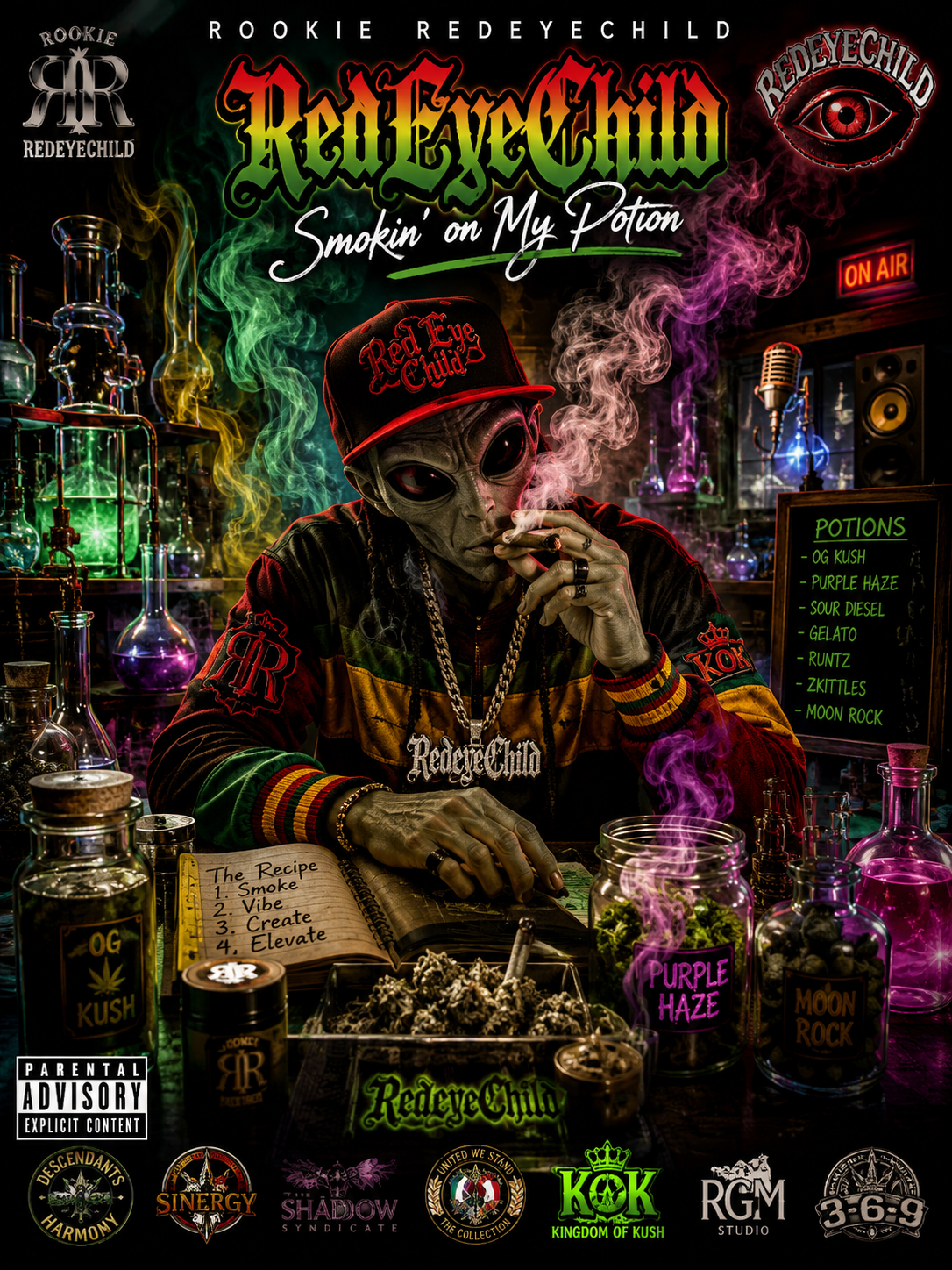 Smokin' on my potion