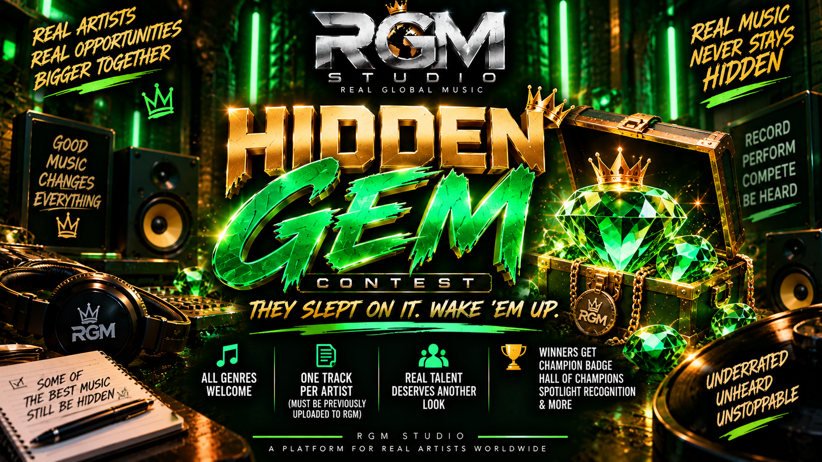 RGM HIDDEN GEM CONTEST