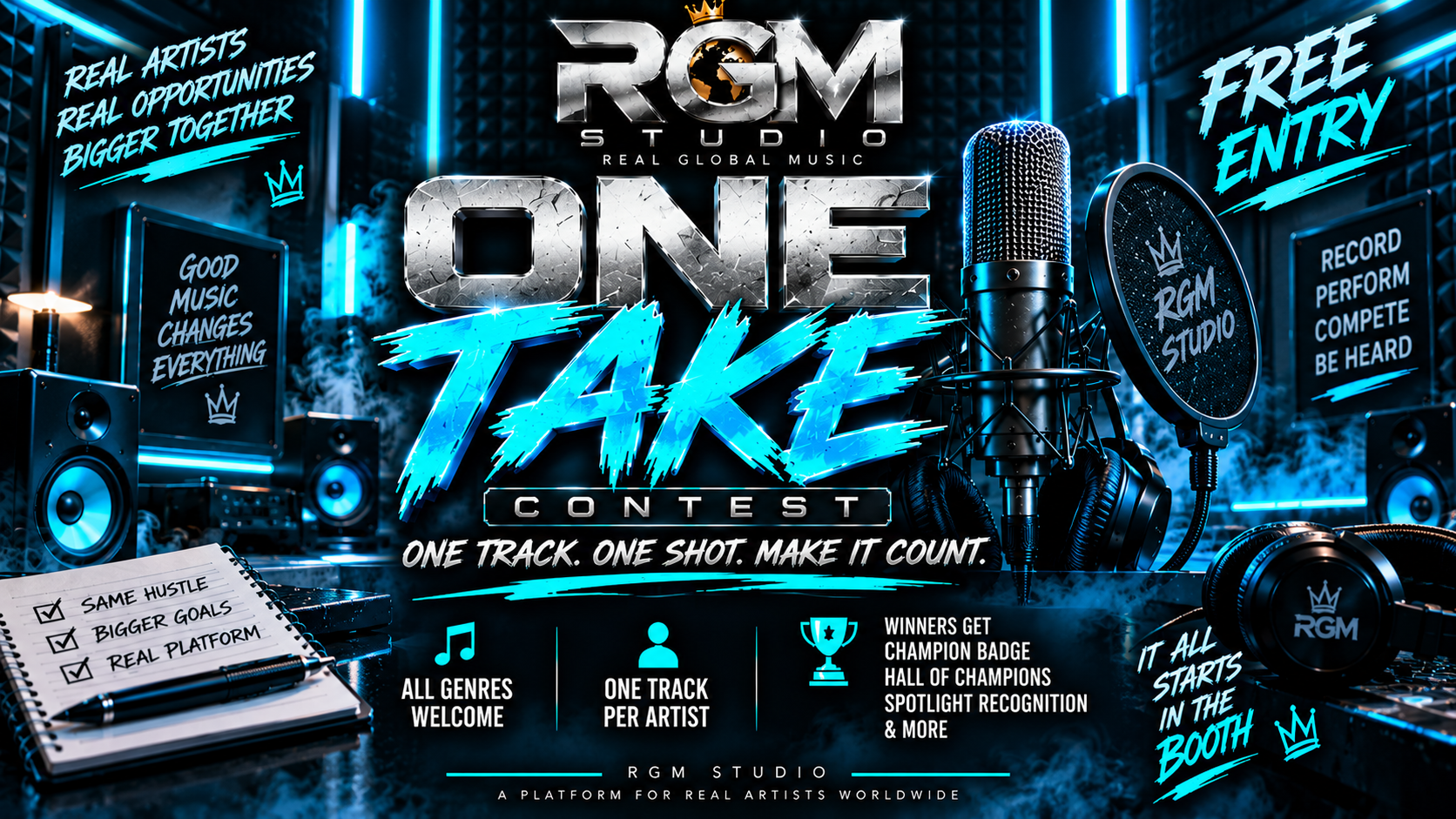 RGM ONE TAKE CONTEST