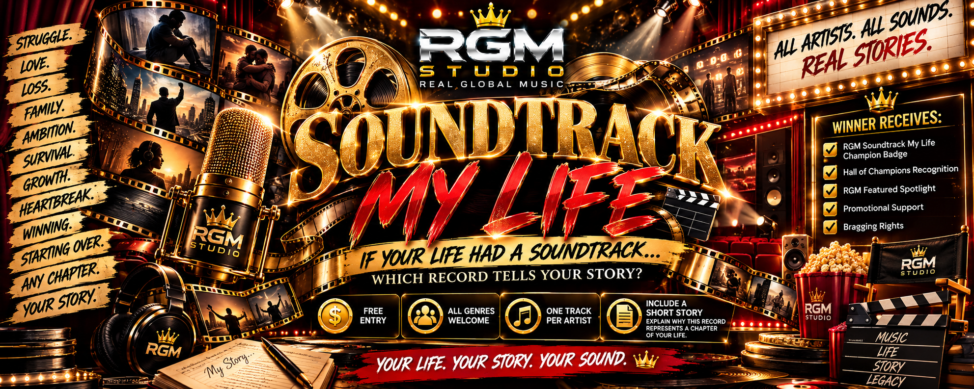 RGM SOUNDTRACK MY LIFE