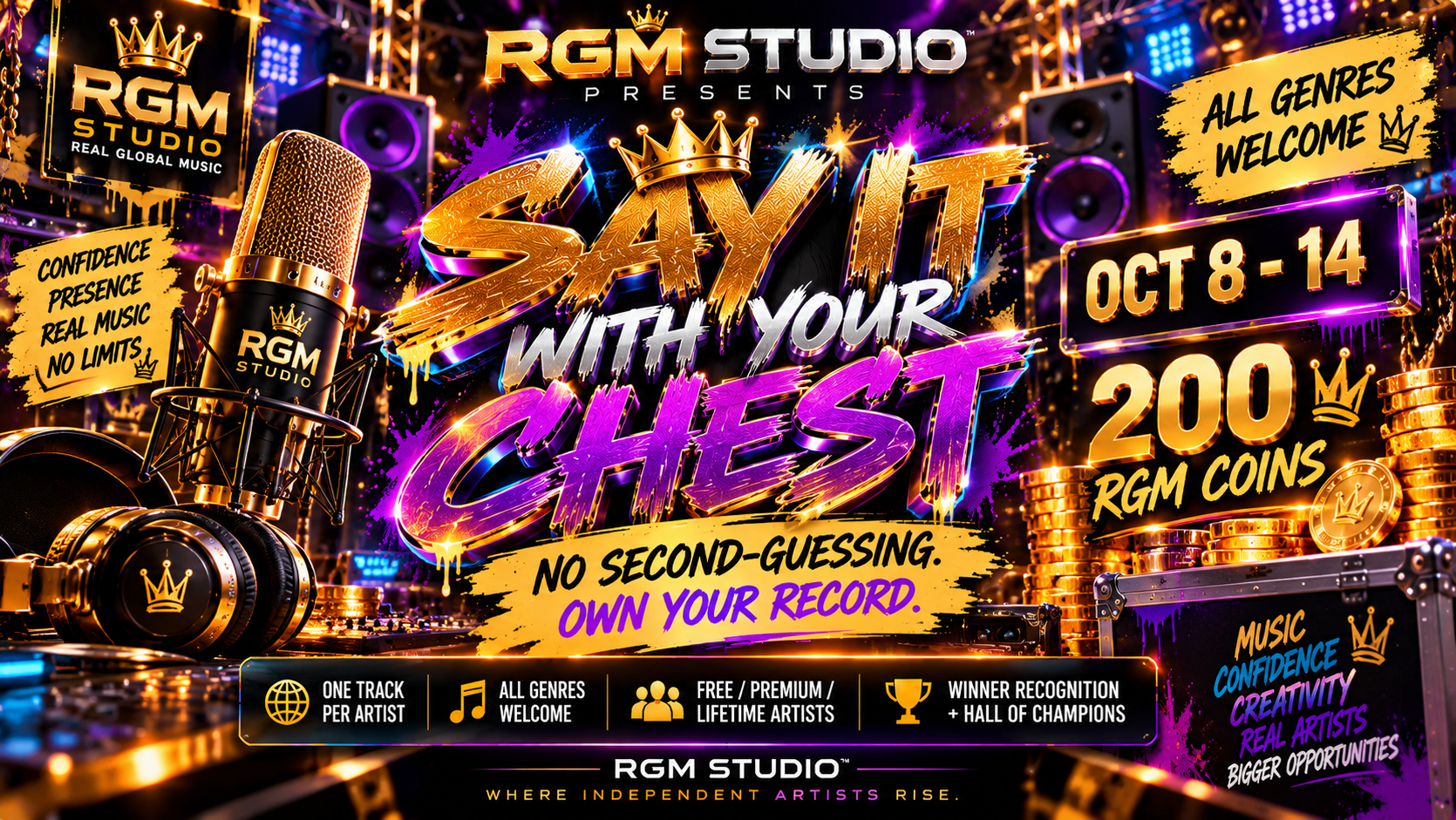 SAY IT WITH YOUR CHEST