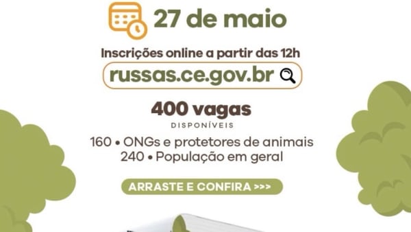 CastraMóvel inicia inscrições nesta quarta-feira em Russas
