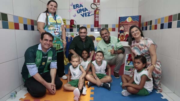 São João do Jaguaribe recebe primeiro CEI e nova Areninha