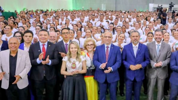 750 novos oficiais investigadores da Polícia Civil do Ceará tomam posse e iniciam curso de formação