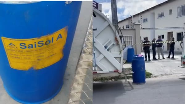 Corpo de recém-nascido é encontrado por garis em tambor de lixo em Itaitinga
