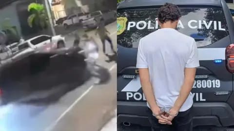 Homem que atropelou grupo de propósito e matou servidor em saída de bar no CE se escondeu em caixa d'água