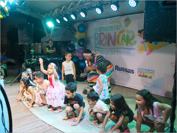 Prefeitura de Russas encerra IV Semana do Brincar