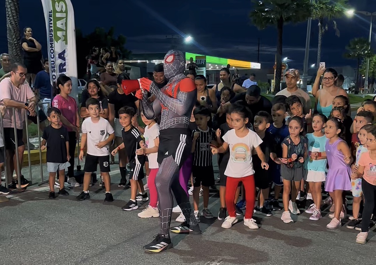 Corrida Kids marca retorno do Run Club Vem com a Gente e reúne famílias em Russas