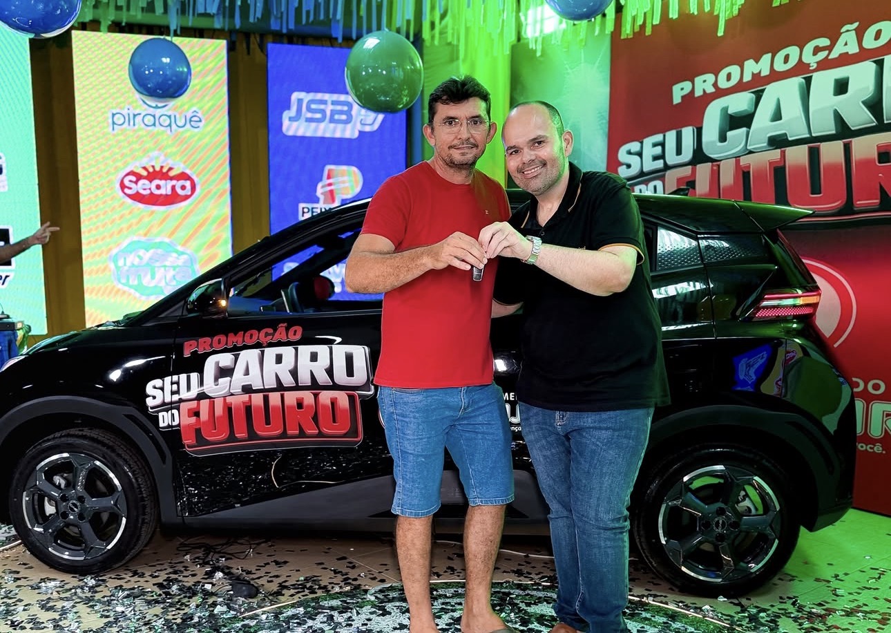 Francisco Lailson é o grande vencedor da promoção “Seu Carro do Futuro”