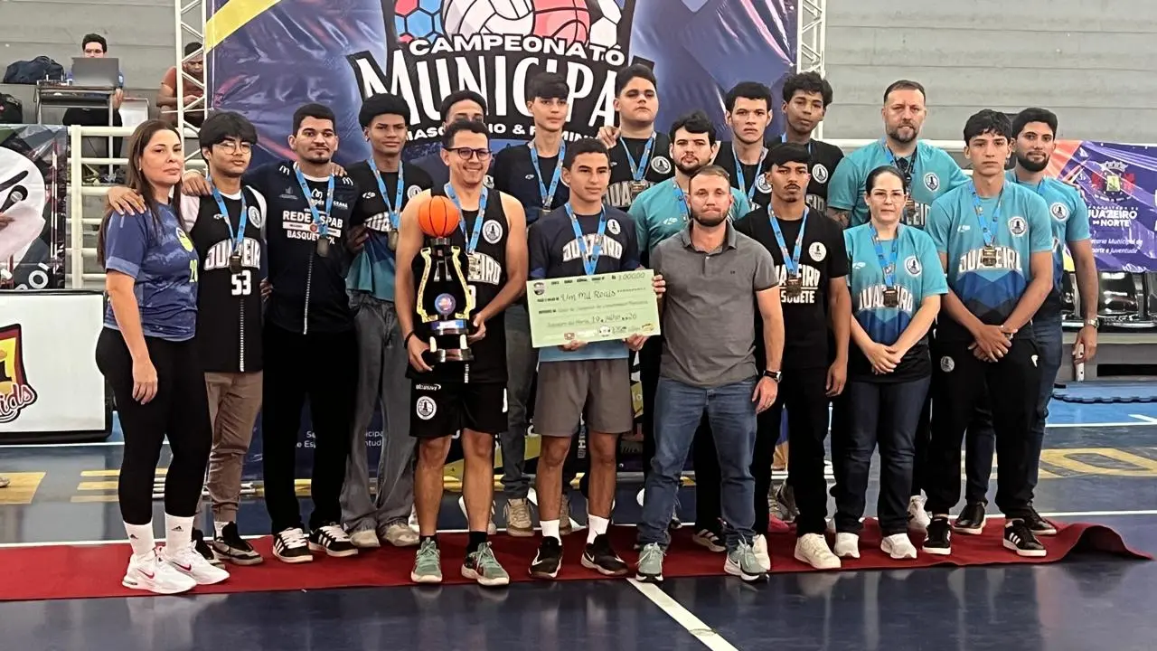 Basquete Juazeiro é declarado campeão em homenagem aos sete atletas mortos em acidente em Tauá