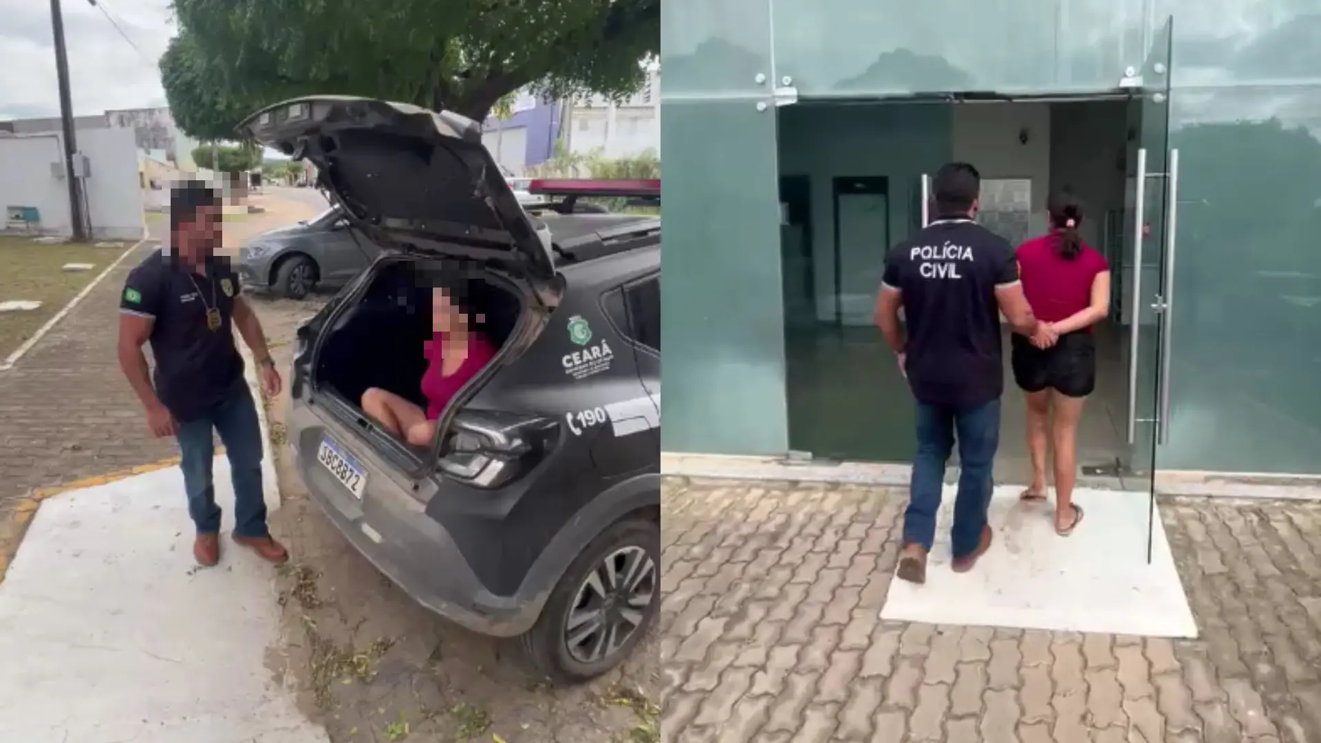Mulher é presa no Ceará por suspeita de estupro contra adolescente de 13 anos