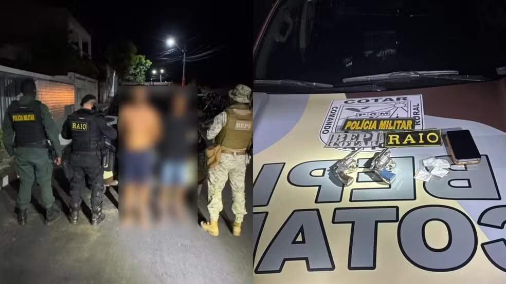 Operação policial termina com dois suspeitos mortos e dois presos no Sertão Central