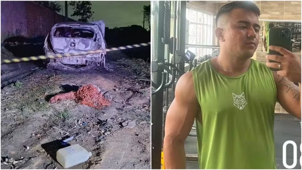 Policial militar de 27 anos é encontrado carbonizado dentro de carro no Ceará
