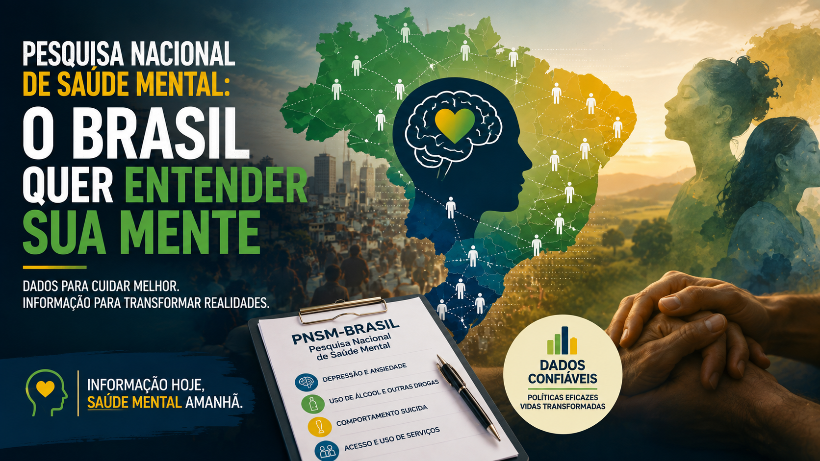 Por que o Brasil decidiu medir sua saúde mental pela primeira vez?
