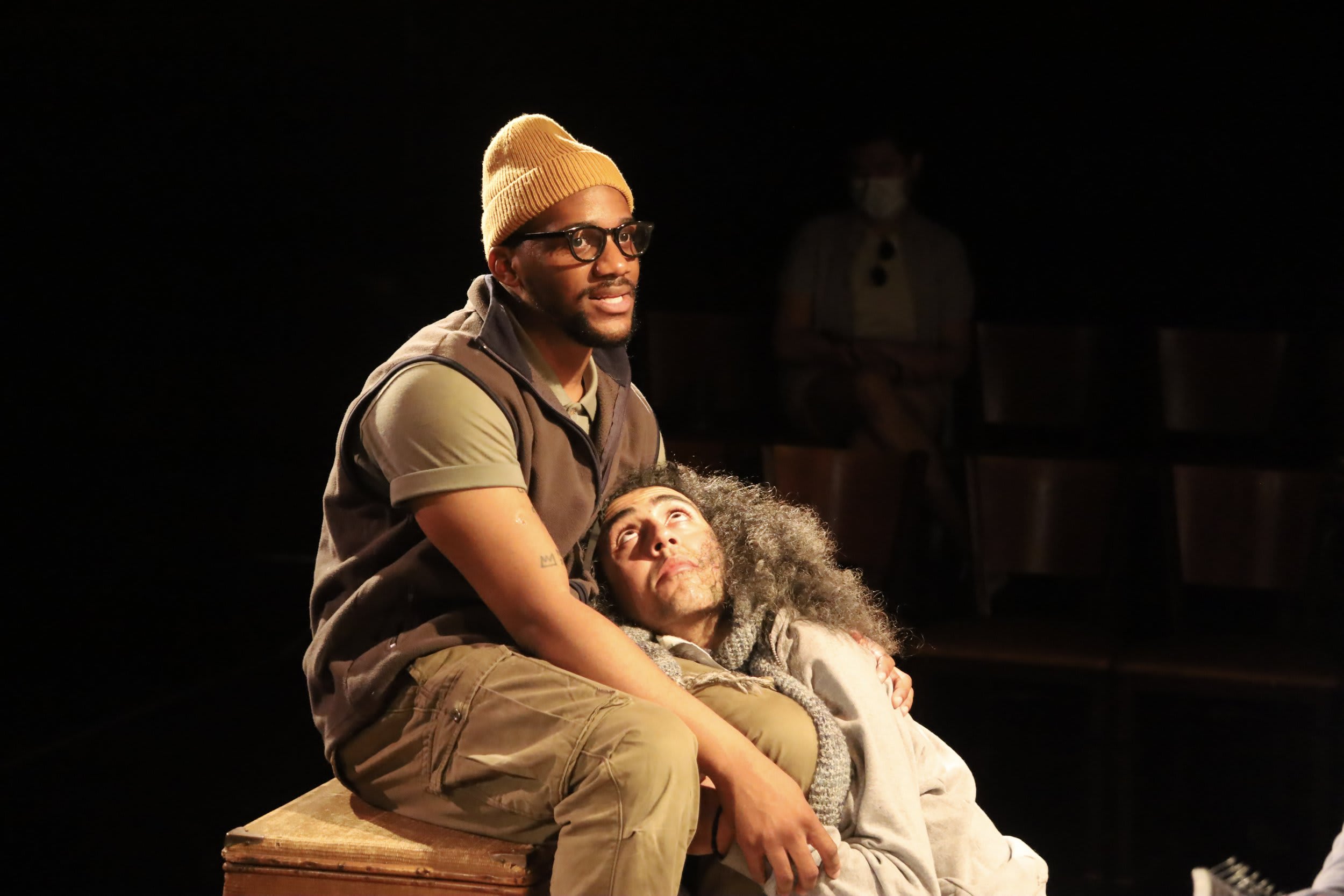 Kayodè Soyemi as Gravel & Beshouy Botros as Tub. Photo by Suzu Sakai