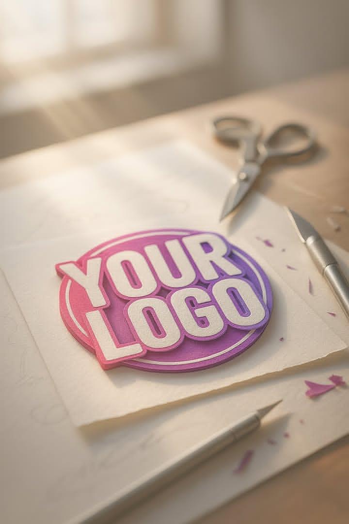 Paper-cut Logo Artwork