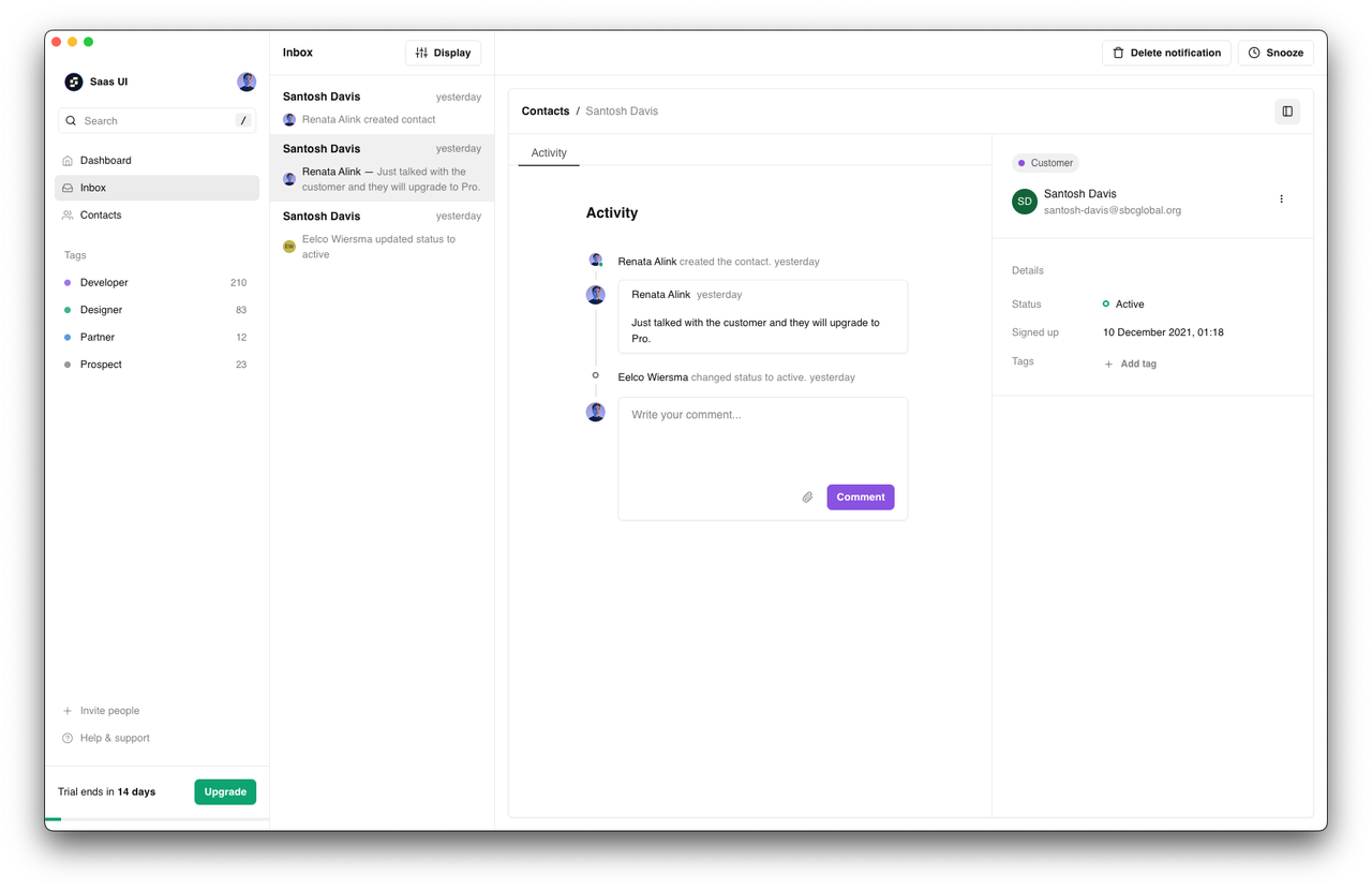 Saas UI - Imagem 3 Saas UI - Imagem 3