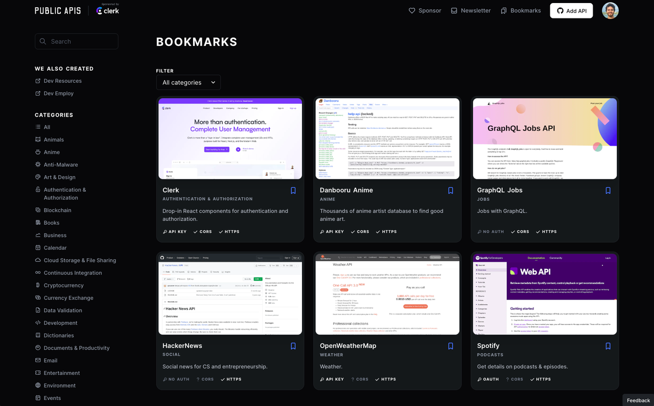 Public APIs - Imagem 3 Public APIs - Imagem 3