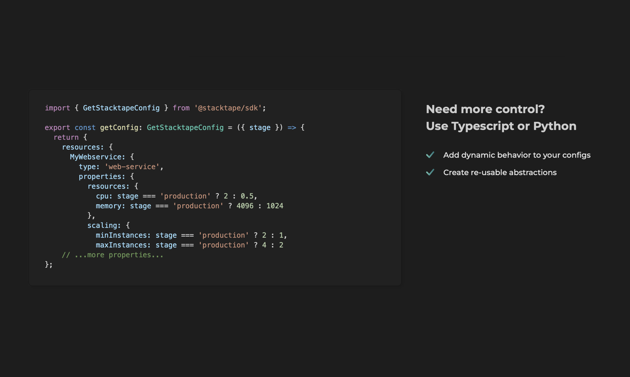 Stacktape - Imagem 5