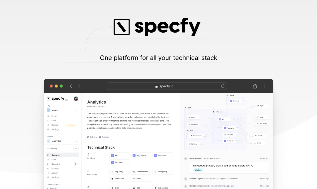 Specfy - Imagem 1 Specfy - Imagem 1