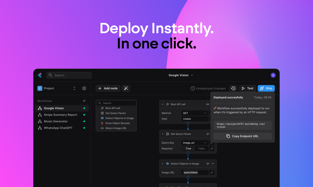 BuildShip - Imagem 4 BuildShip - Imagem 4