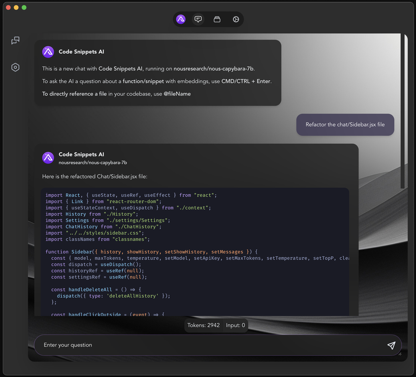 Code Snippets AI - Your Codebase + AI - Imagem 3 Code Snippets AI - Your Codebase + AI - Imagem 3