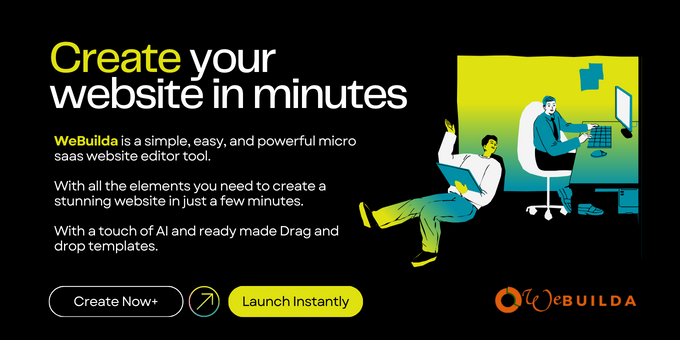 WeBuilda - AI Website Builder - Imagem 1 WeBuilda - AI Website Builder - Imagem 1