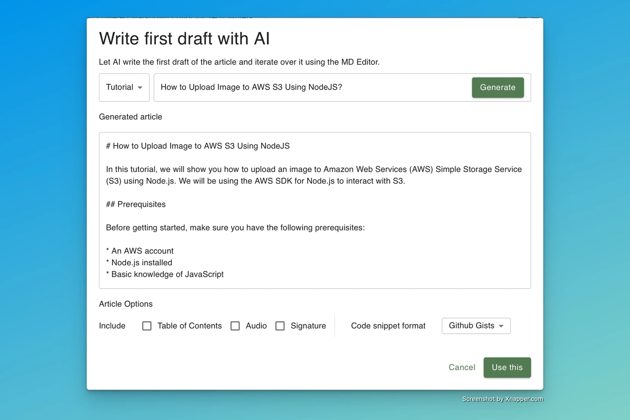 MD Editor - Imagem 2 MD Editor - Imagem 2