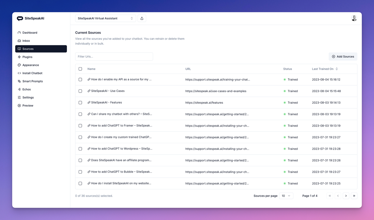 SiteSpeakAI - Imagem 4 SiteSpeakAI - Imagem 4
