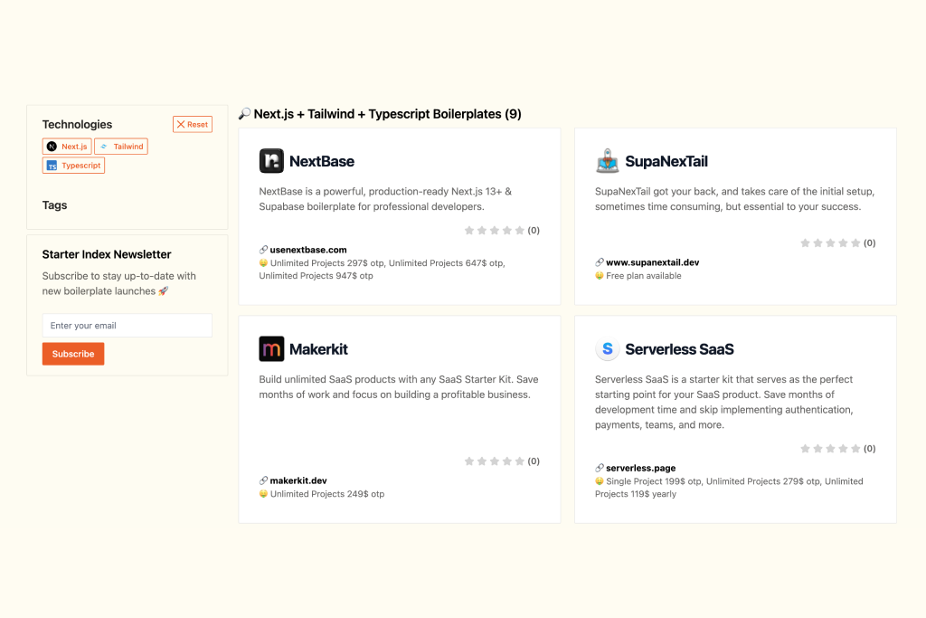 Starter Index - Imagem 2 Starter Index - Imagem 2