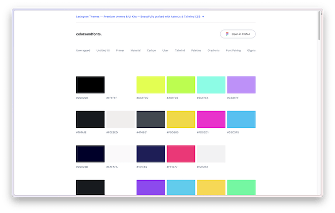 Colors and fonts - Imagem 2 Colors and fonts - Imagem 2