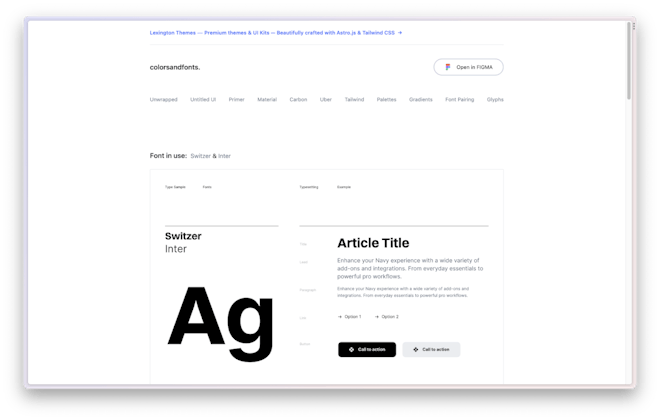 Colors and fonts - Imagem 3 Colors and fonts - Imagem 3