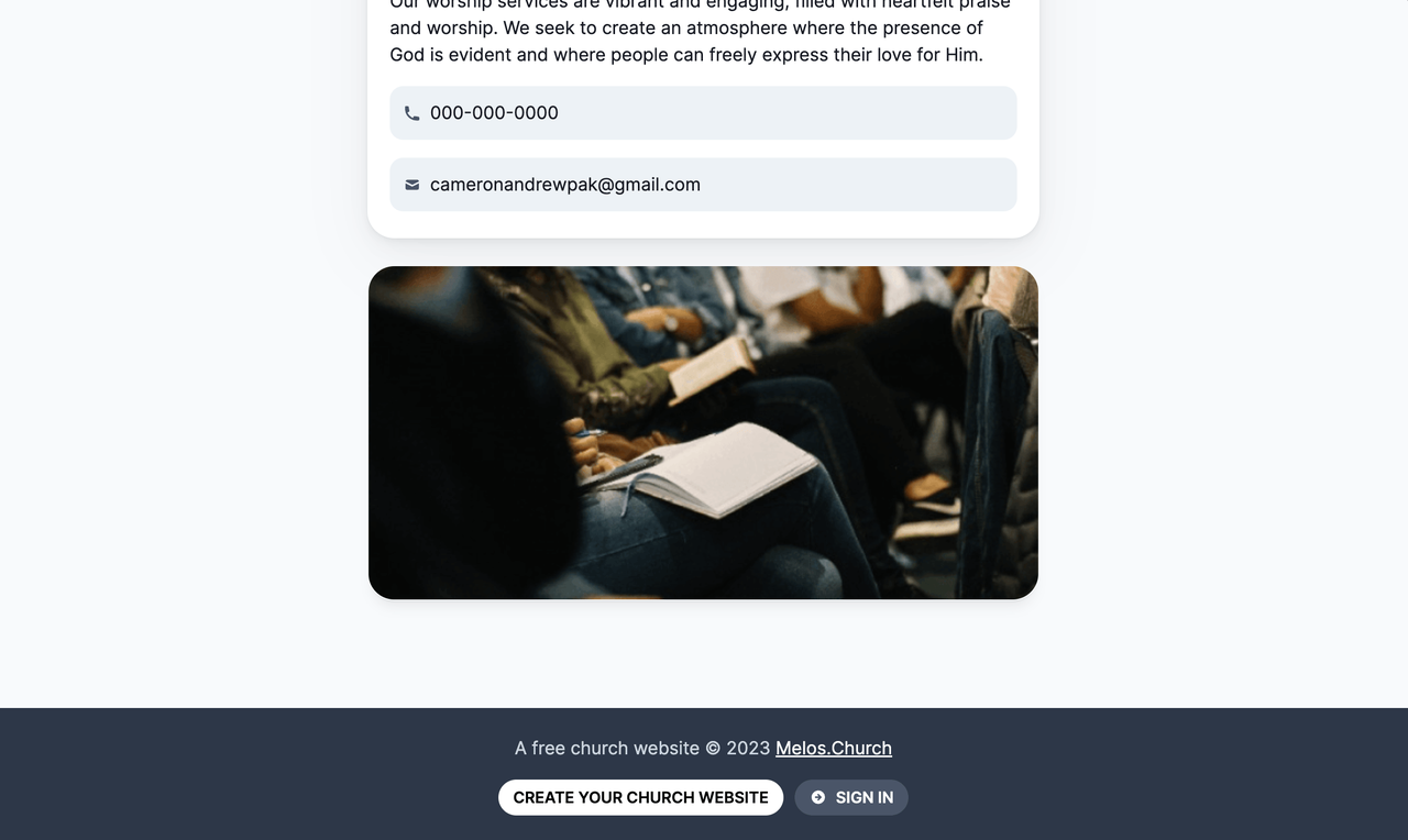 Melos.Church - Imagem 4 Melos.Church - Imagem 4