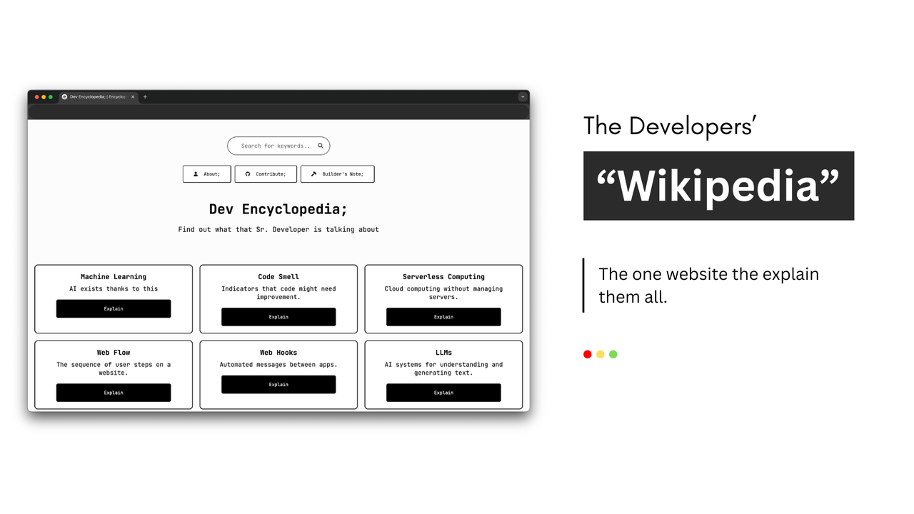 Dev Encyclopedia - Imagem 1 Dev Encyclopedia - Imagem 1