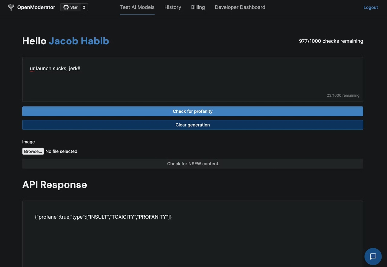 OpenModerator - Imagem 2 OpenModerator - Imagem 2