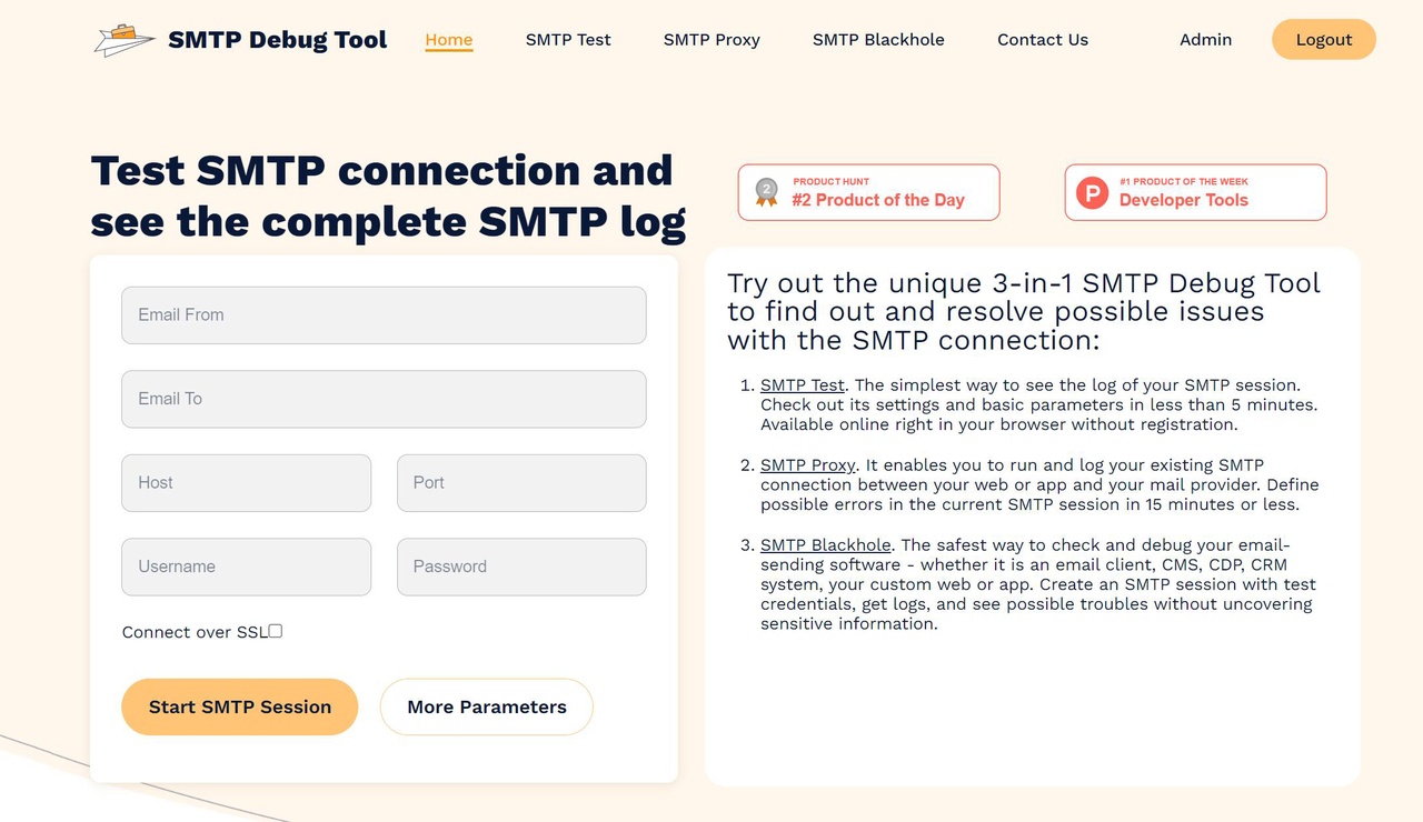 SMTP Debug Tool - Imagem 2 SMTP Debug Tool - Imagem 2
