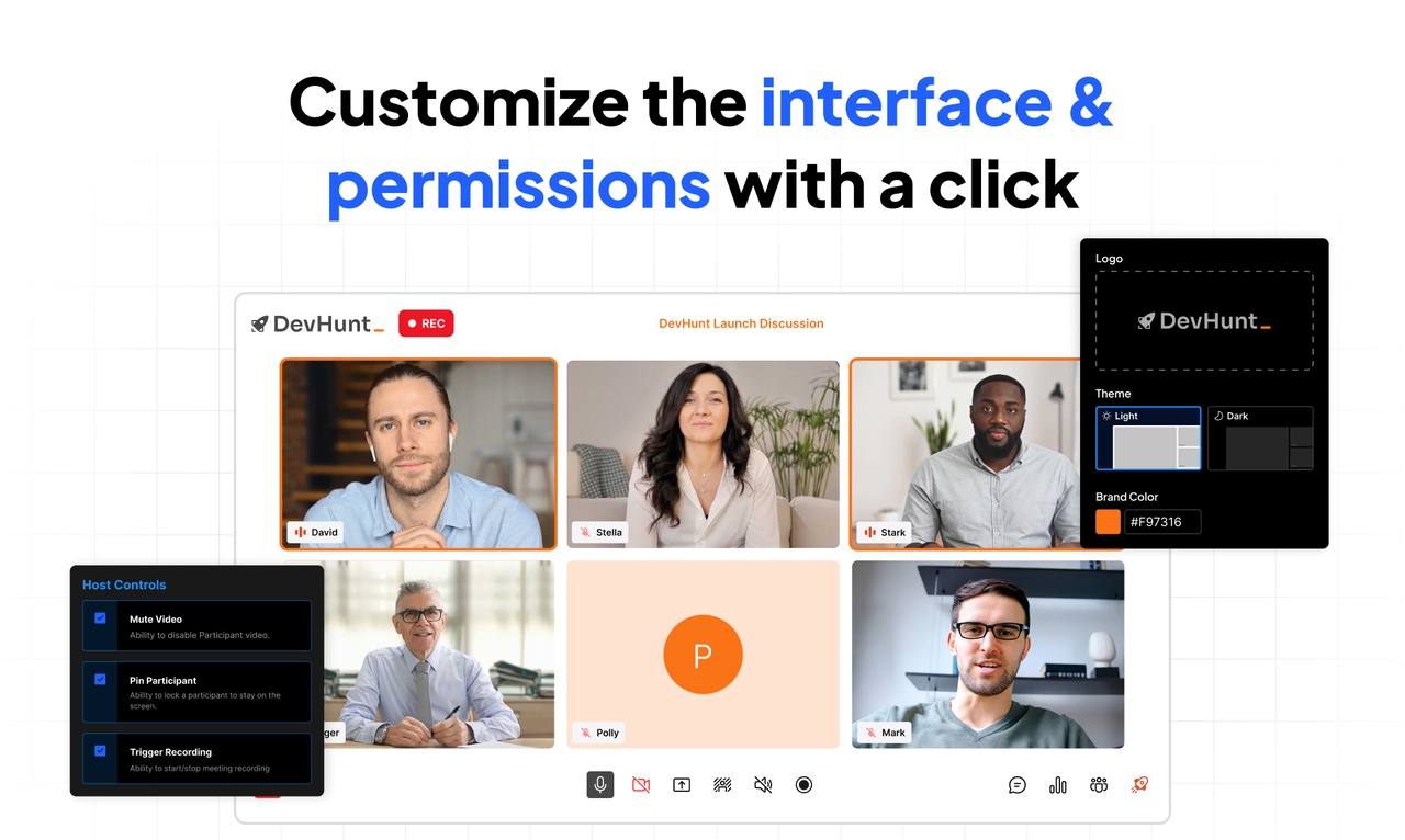 Live Video Calling SDK by Dyte - Imagem 2 Live Video Calling SDK by Dyte - Imagem 2