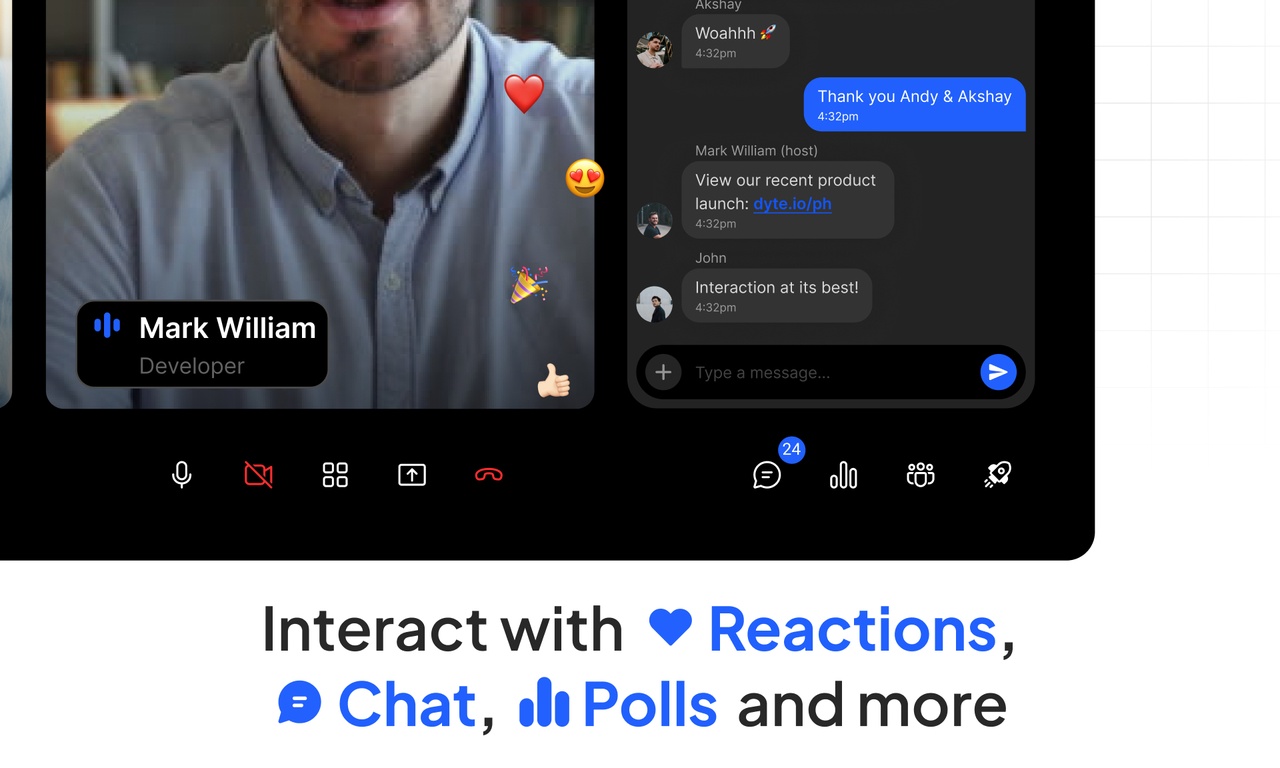 Live Streaming SDK by Dyte