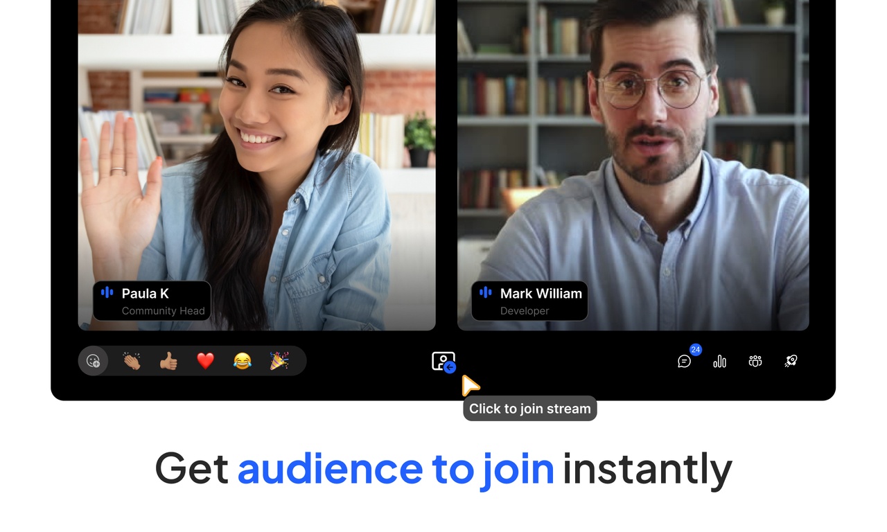 Live Streaming SDK by Dyte - Imagem 3 Live Streaming SDK by Dyte - Imagem 3