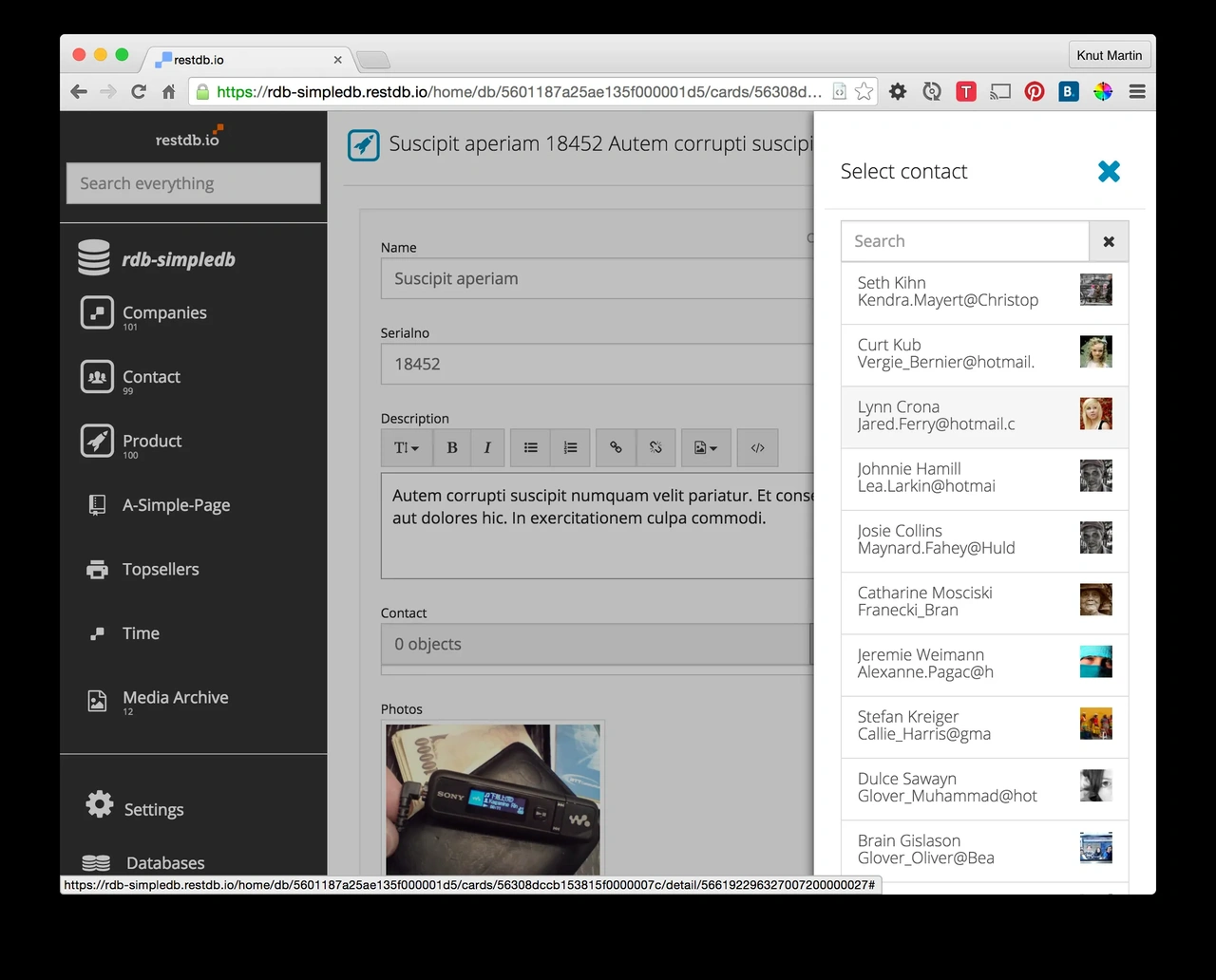 restdb.io - a Plug-and-Play database service - Imagem 2 restdb.io - a Plug-and-Play database service - Imagem 2