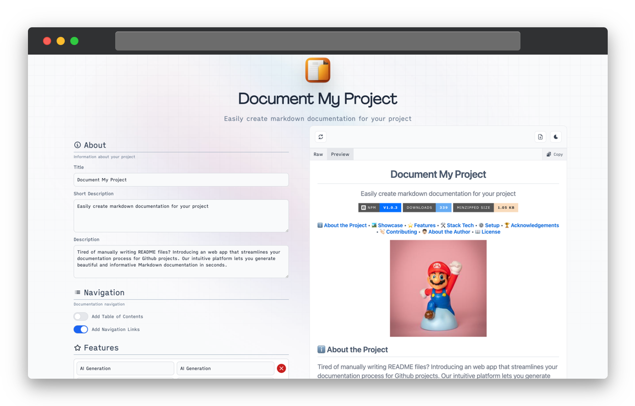 Document My Project - Imagem 1
