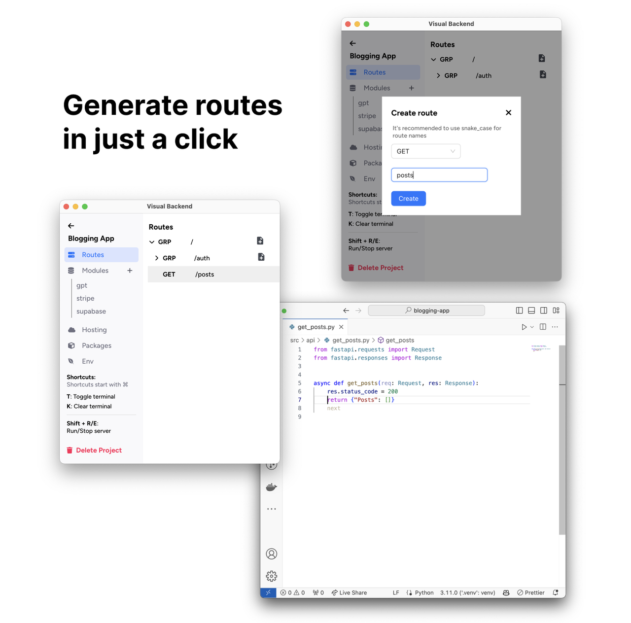 Visual Backend - Imagem 3