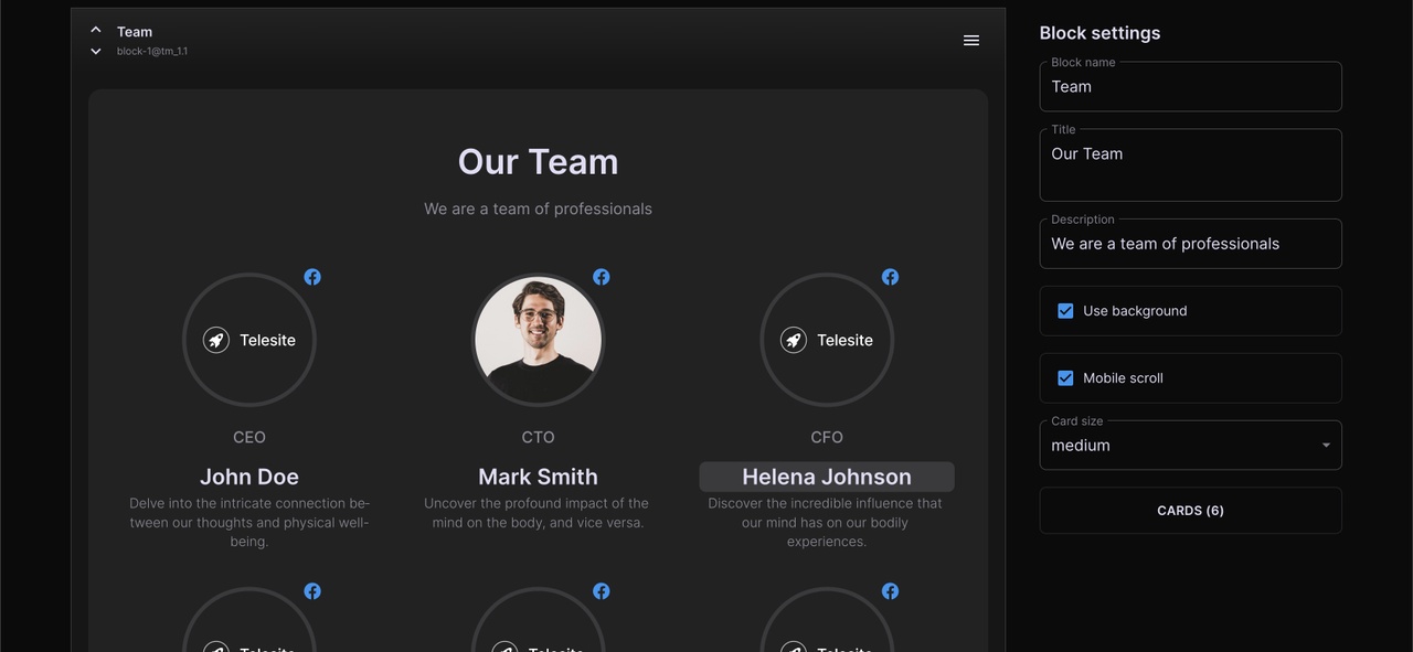 Telesite.io — AI Website Builder - Imagem 6 Telesite.io — AI Website Builder - Imagem 6