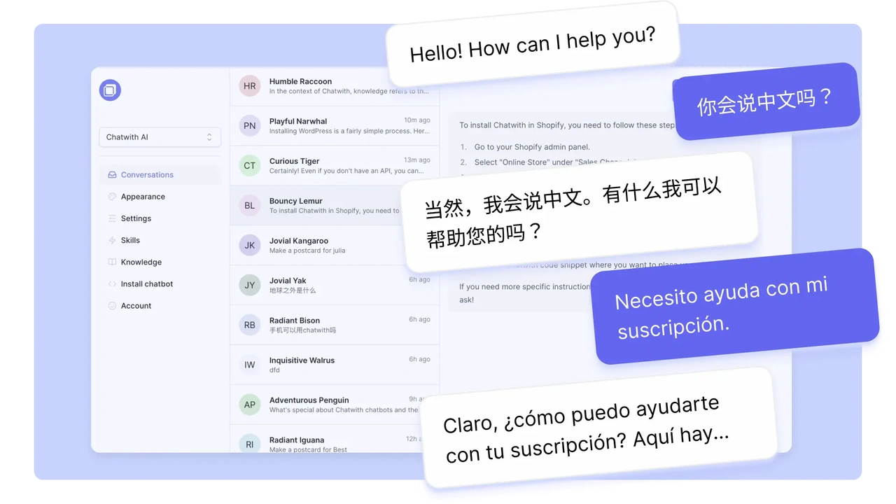 Chatwith - Imagem 6 Chatwith - Imagem 6