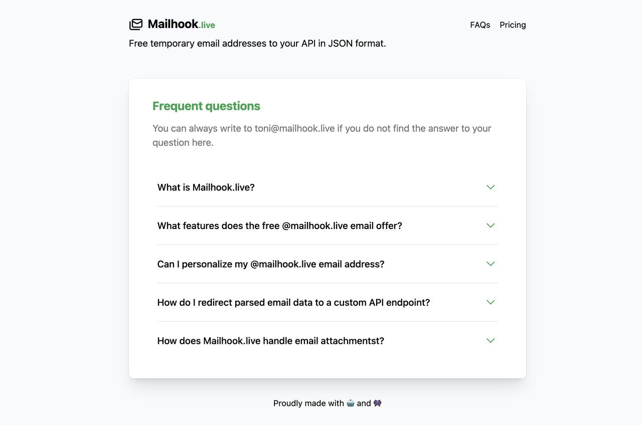 Mailhook.live - Imagem 2 Mailhook.live - Imagem 2