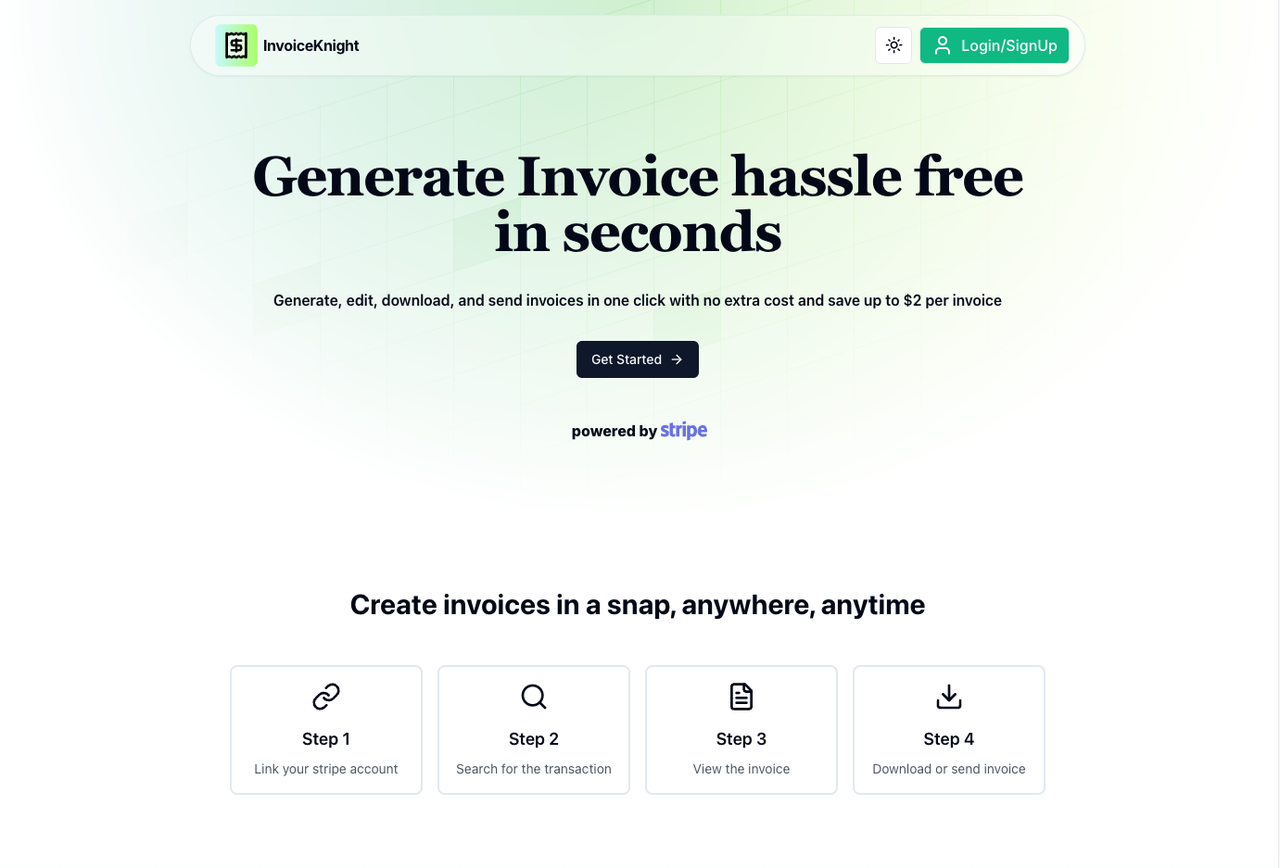 InvoiceKnight - Imagem 1 InvoiceKnight - Imagem 1