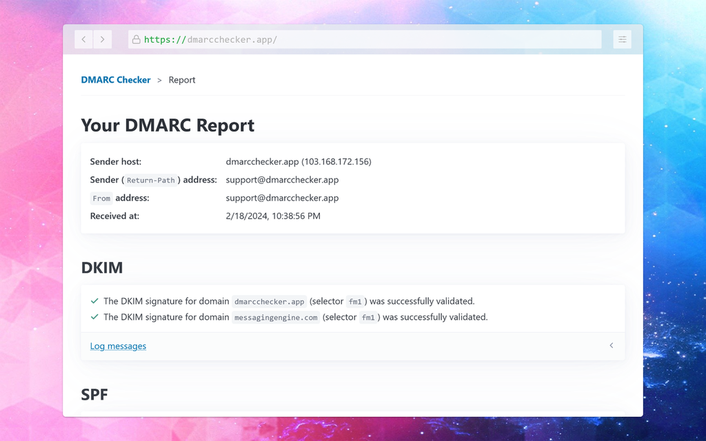 DMARC Checker - Imagem 2 DMARC Checker - Imagem 2