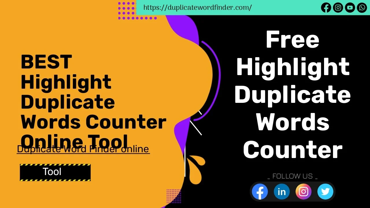 Duplicate Word Finder online tool - Imagem 3 Duplicate Word Finder online tool - Imagem 3