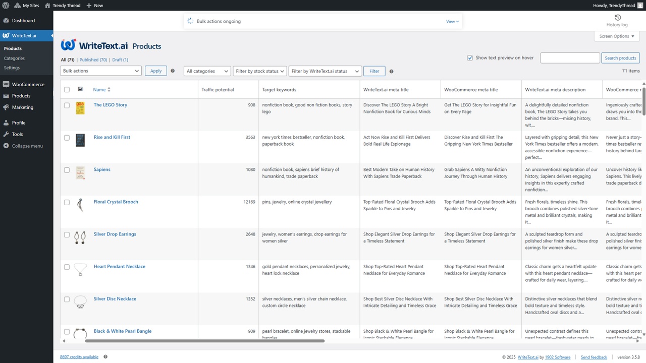WriteText.ai for WooCommerce - Imagem 3 WriteText.ai for WooCommerce - Imagem 3